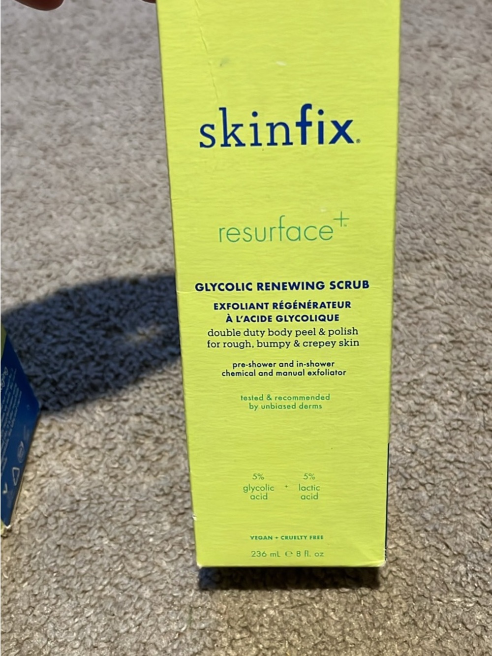Skinfix Resurface Glycolic Renewing Scrub — Yellow